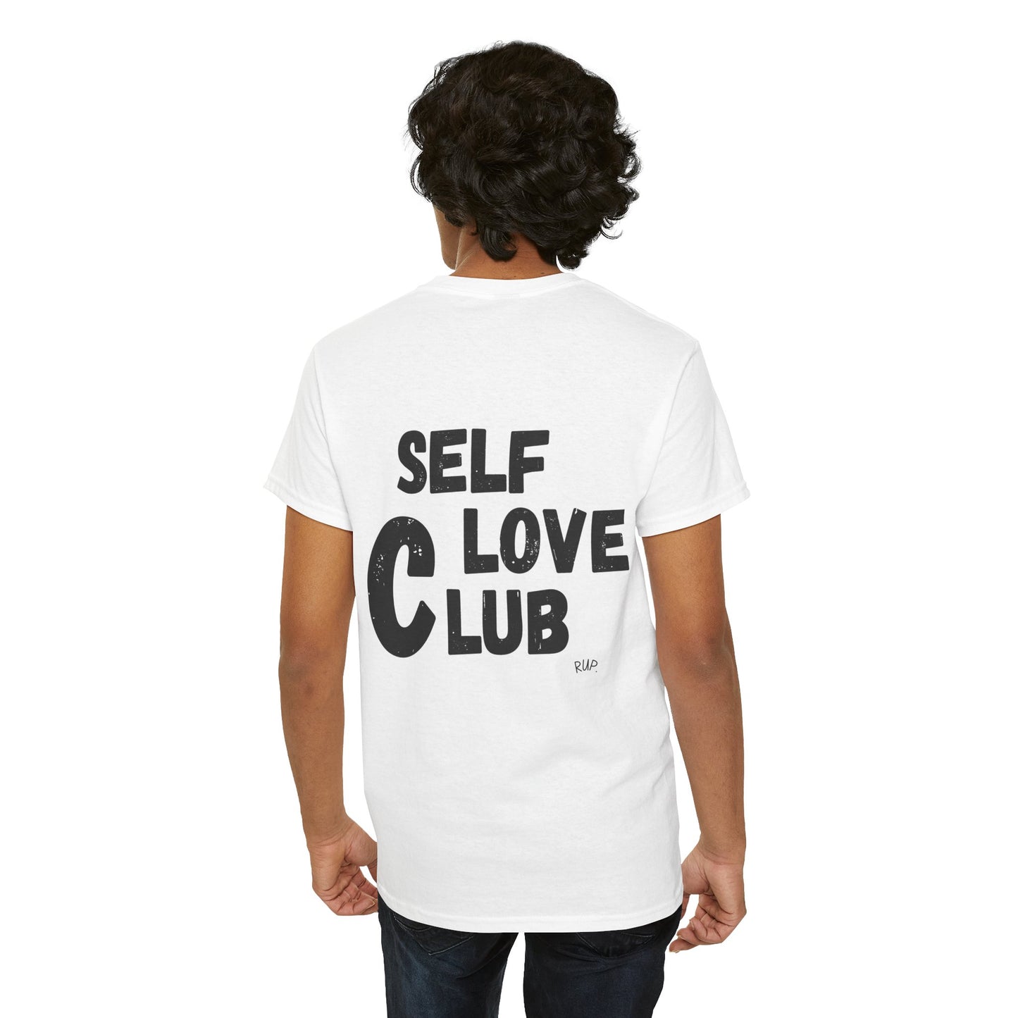 "Self Love Club" Tee (black letters) RUP.