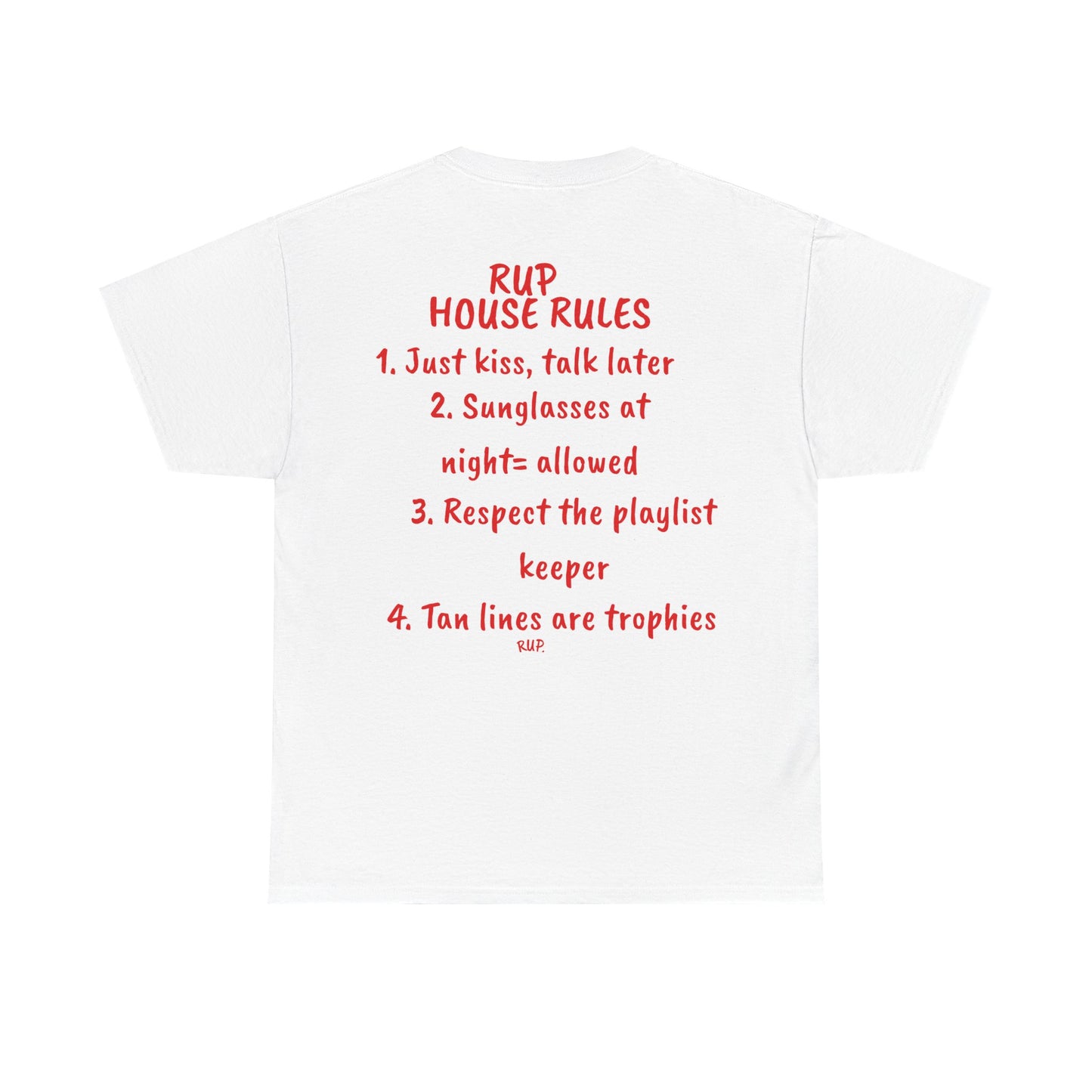 "RUP House Rules" Tee - RUP.