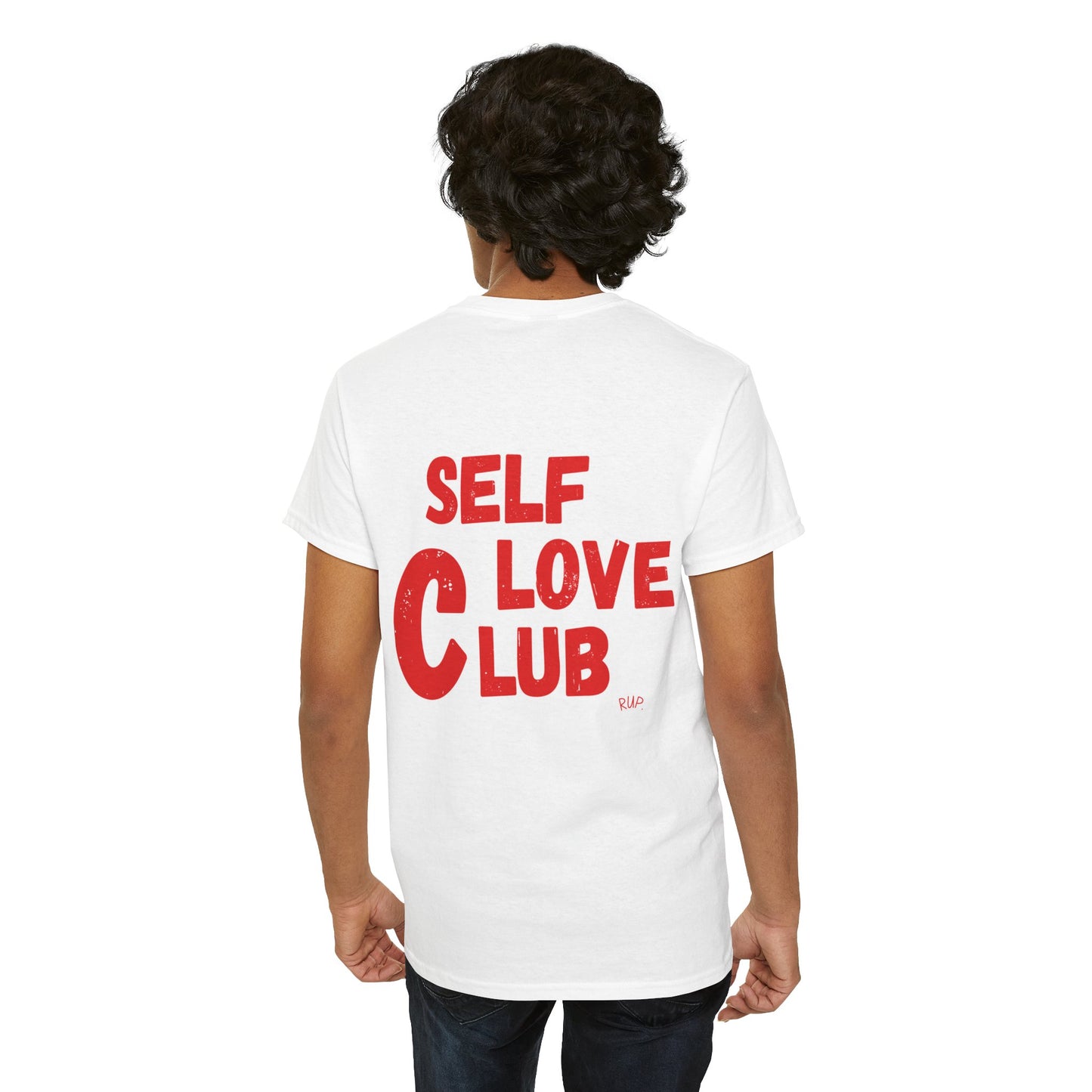 "Self Love Club" Tee (red letters) RUP.